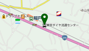 タイヤ流通センター茨城取手店の地図画像