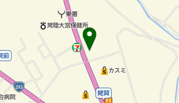 イエローハット中古タイヤショップトレッド常陸大宮店の地図画像