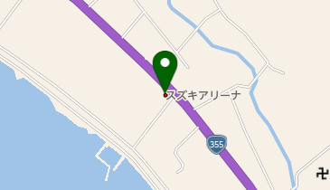 吉崎モータースの地図画像