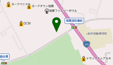 車検のコバック坂東店の地図画像