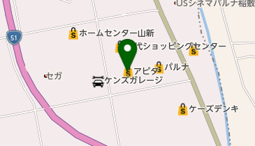 銀だこMEGAドン・キホーテUNY佐原東店の地図画像