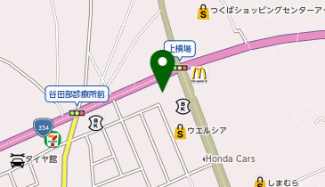 銀だこつくば谷田部ドライブイン店の地図画像