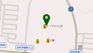 ペッパーランチイーアスつくば店の地図画像