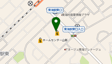 マクドナルドイオン東海店の地図画像