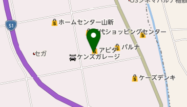 31アイスクリームMEGAドン・キホーテUNY佐原東店の地図画像