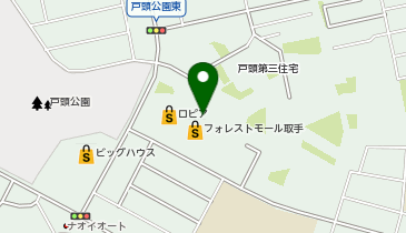 31アイスクリームフォレストモール取手店の地図画像