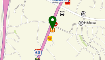 熟成焼肉いちばん土浦永国店の地図画像