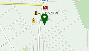道とん堀牛久店の地図画像