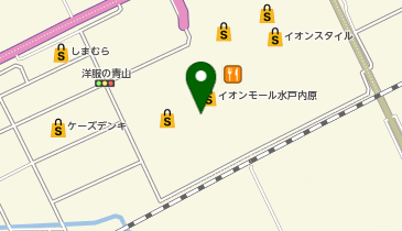 牛角焼肉食堂イオンモール水戸内原店の地図画像