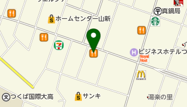 COCO&rsquo;S土浦店の地図画像