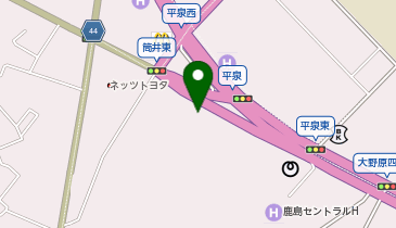 びっくりドンキー神栖店の地図画像