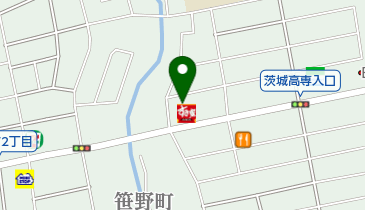伝丸ひたちなか店の地図画像