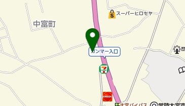 なが山の地図画像