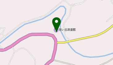 袋田温泉思い出浪漫館の地図画像