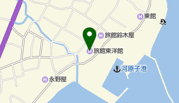 旅館東洋館の地図画像