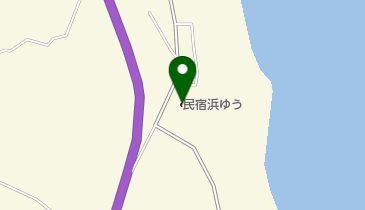 民宿浜ゆうの地図画像