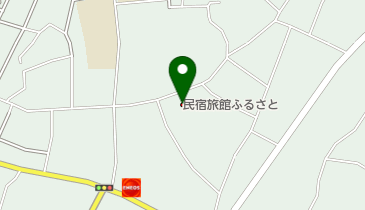 民宿旅館ふるさとの地図画像