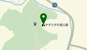 やすらぎの里公園の地図画像