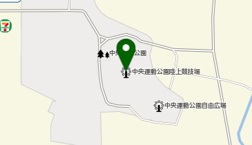 中央運動公園陸上競技場の地図画像