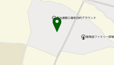 土浦市新治運動公園多目的グラウンドの地図画像