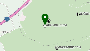 水戸信用金庫スタジアムの地図画像