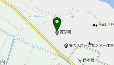 藤代スポーツセンター野球場の地図画像