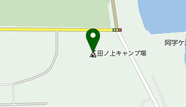 田ノ上キャンプ場の地図画像