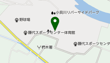 藤代スポーツセンターテニスコートの地図画像