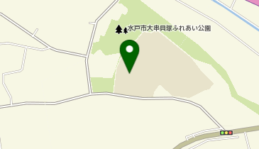 大串貝塚ふれあい公園大串テニスコートの地図画像