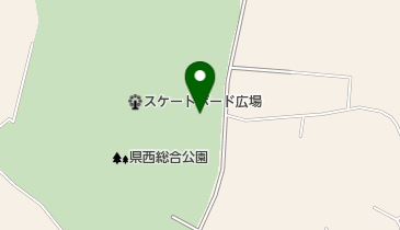 ヒロサワ県西総合公園テニスコートの地図画像