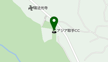 アジア取手カントリー倶楽部の地図画像