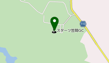 スターツ笠間ゴルフ倶楽部の地図画像
