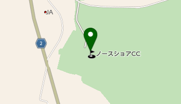 ノースショアカントリークラブの地図画像