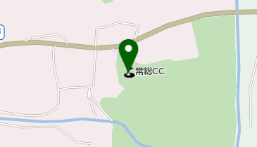 常総カントリー倶楽部の地図画像