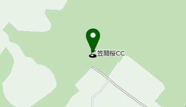 笠間桜カントリー倶楽部の地図画像