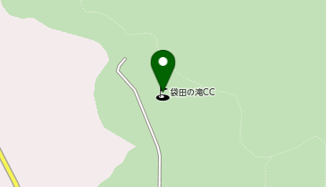 袋田の滝カントリークラブの地図画像
