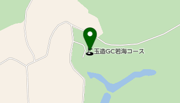 玉造ゴルフ倶楽部若海コースの地図画像
