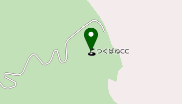 つくばねカントリークラブの地図画像
