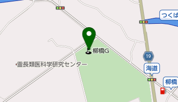 柳橋ゴルフ練習場の地図画像