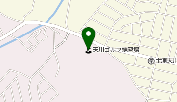 天川ゴルフ練習場の地図画像