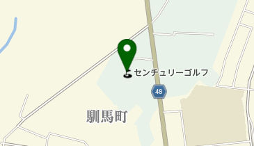 センチュリーゴルフの地図画像