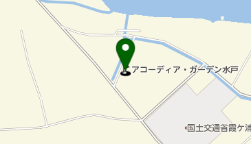 アコーディア・ガーデン水戸の地図画像