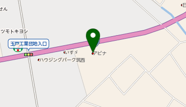 アピナ下館店の地図画像