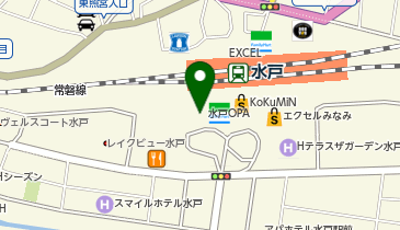 アミューズメントPLABI水戸オーパ店の地図画像