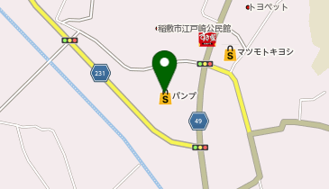 ハローズガーデン江戸崎の地図画像