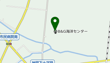 北茨城市B&G海洋センターの地図画像
