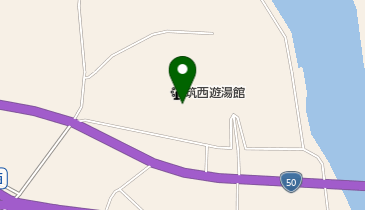 筑西遊湯館の地図画像