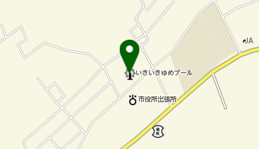 いきいきゆめプールの地図画像