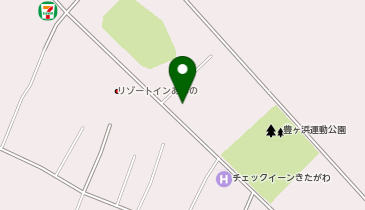 はさきマリンプールの地図画像
