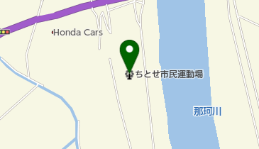 ちとせ市民運動場の地図画像